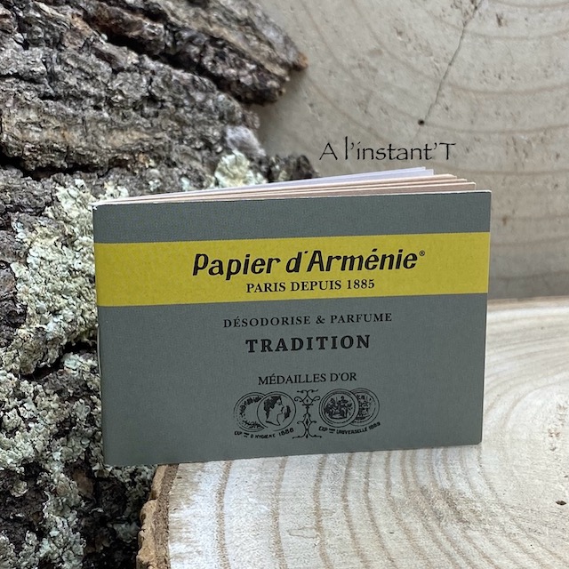 Papier d'Arménie tradition