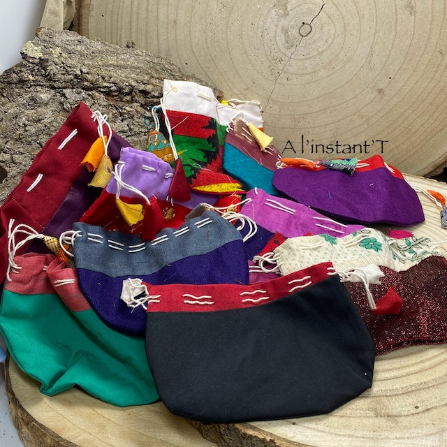 [16978] Bourses fantaisies assorties pour pendules