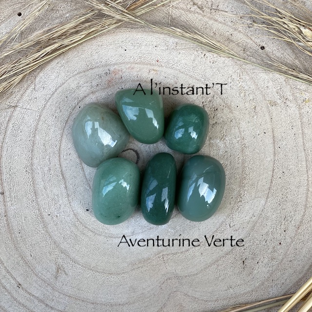 Aventurine Verte 'A' Pierres Roulées