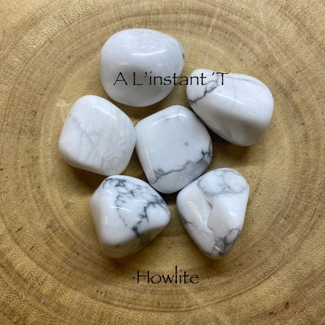 [PR-HOW] Howlite AB Pierres Roulées