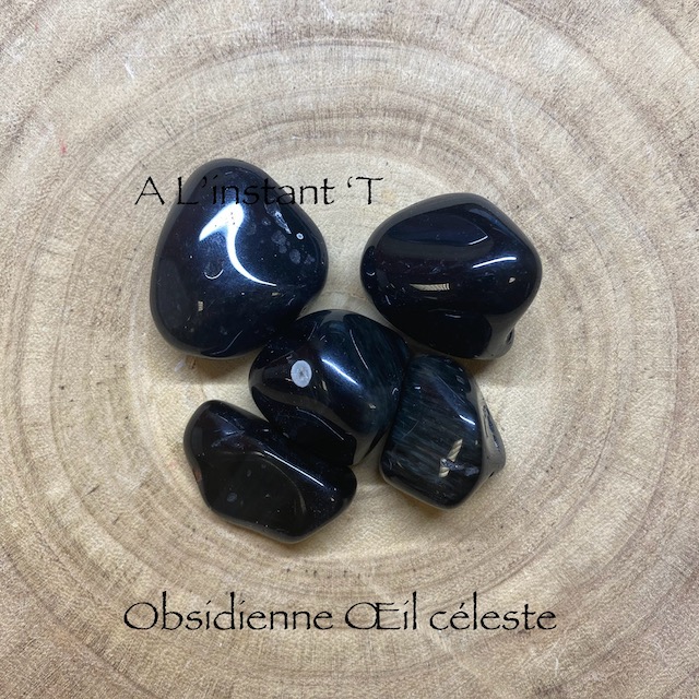 Obsidienne Oeil céleste B Pierres Roulées