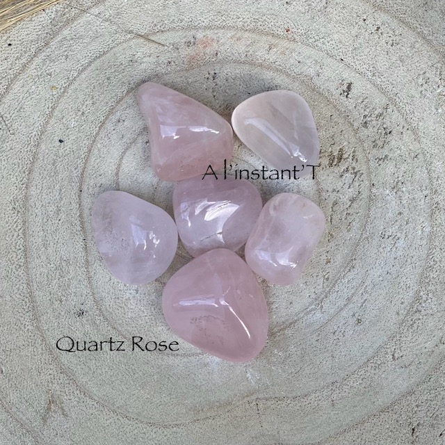 Quartz rose AA Pierres Roulées