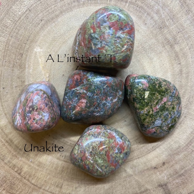 Unakite Pierres Roulées