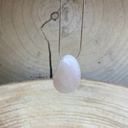 Pendentif Pierre Percée Quartz Rose