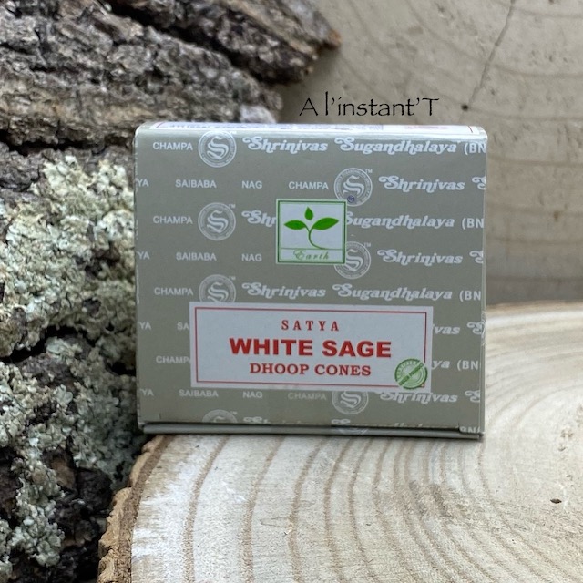 Satya White Sage Cônes