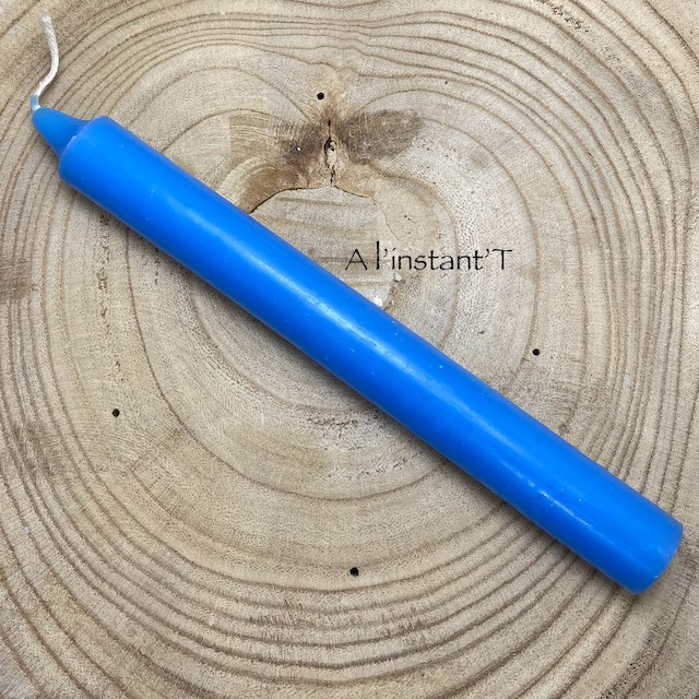 Bougie Bleu pastel