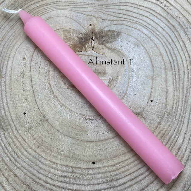 Bougie Rose pâle
