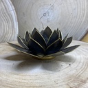 Bougeoir Lotus Coquilles de Capiz
