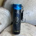 Bougie d'intention Eye of Providence en verre avec pompon 300g