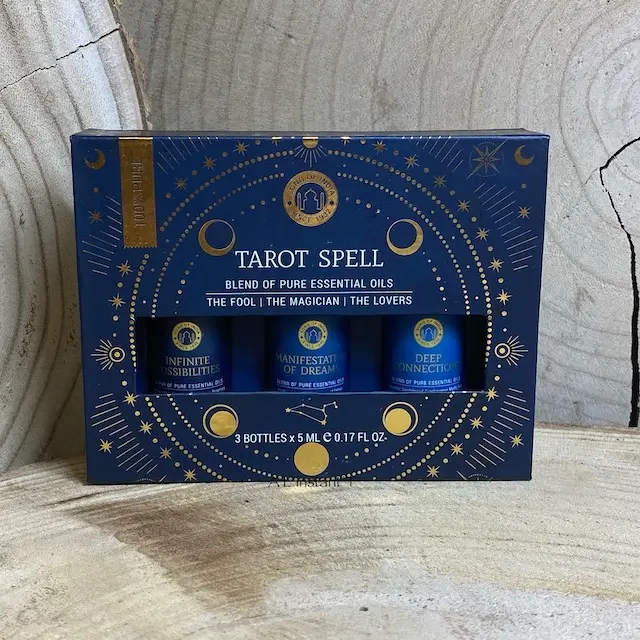 Huiles aromatiques Esoteric Collection Coffret cadeau enchantement des Tarots