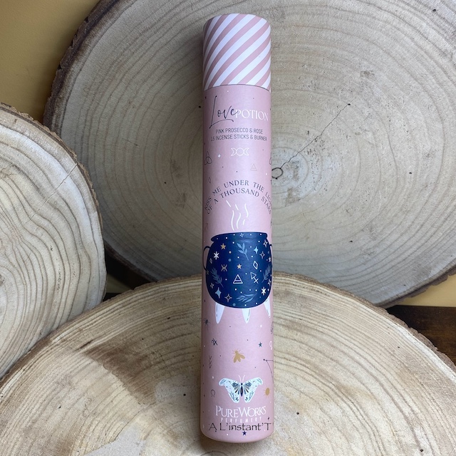 [64788] Encens Bâton + Porte-Encens Love Potion (Tube)