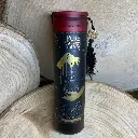 Bougie d'intention Love Spell en verre avec pompon 300g