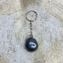 Porte-Clés Hématite roulée 3cm  