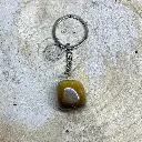 Porte-Clés Oeil de tigre roulée 3cm 