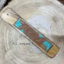 Porte-encens attrape-rêves amazonite