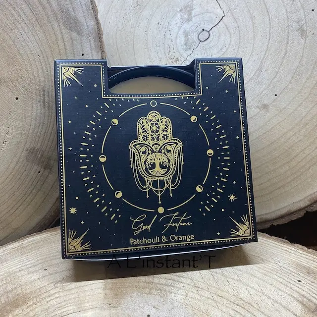 Bougie parfumée Esoteric Good Fortune - Patchouli et Orange 200 grs