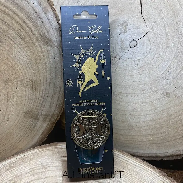 [75804] Encens Bâton Esotéric Divine Goddess - Jasmin et Oud 25 grs