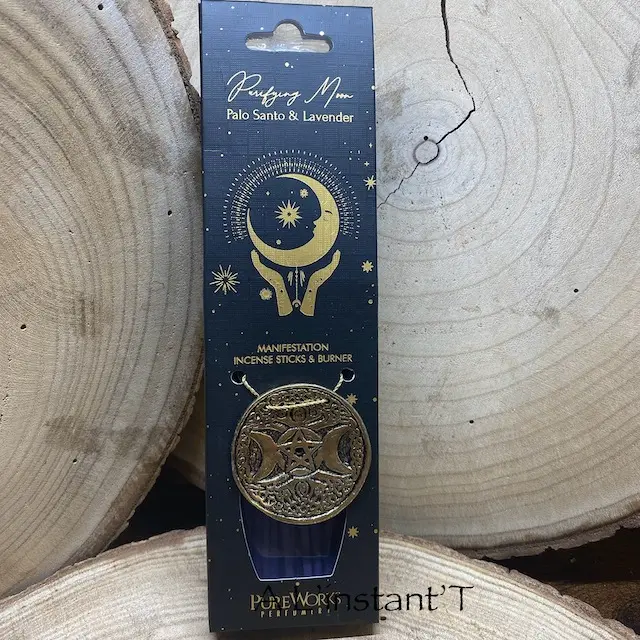 Encens Bâton Esotéric Purifying Moon - Palo Santo et Lavande 25 grs