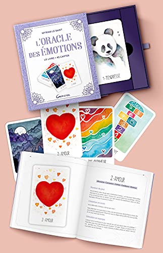 L'Oracle des émotions - Le livre + 45 cartes - Coffret