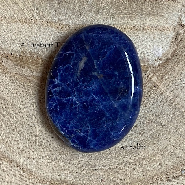 Sodalite Galets Plat