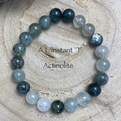 Bracelet Actinolite Perles 8mm