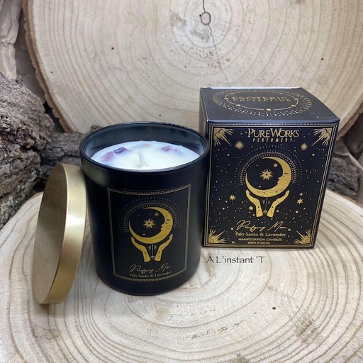 [64727] Bougie d'intention Purifying Moon 200g  