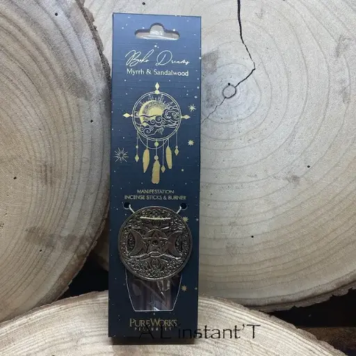 [75801] Encens Bâton Esotéric Boho Dreams - Myrrhe et Sandalwood 25 grs