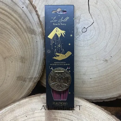 [75805] Encens Bâton Esotéric Love Spell - Rose et Peony 25 grs