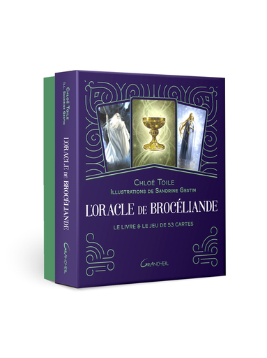 [72205] L'Oracle de Brocéliande - Le livre & le jeu de 53 cartes - Coffret